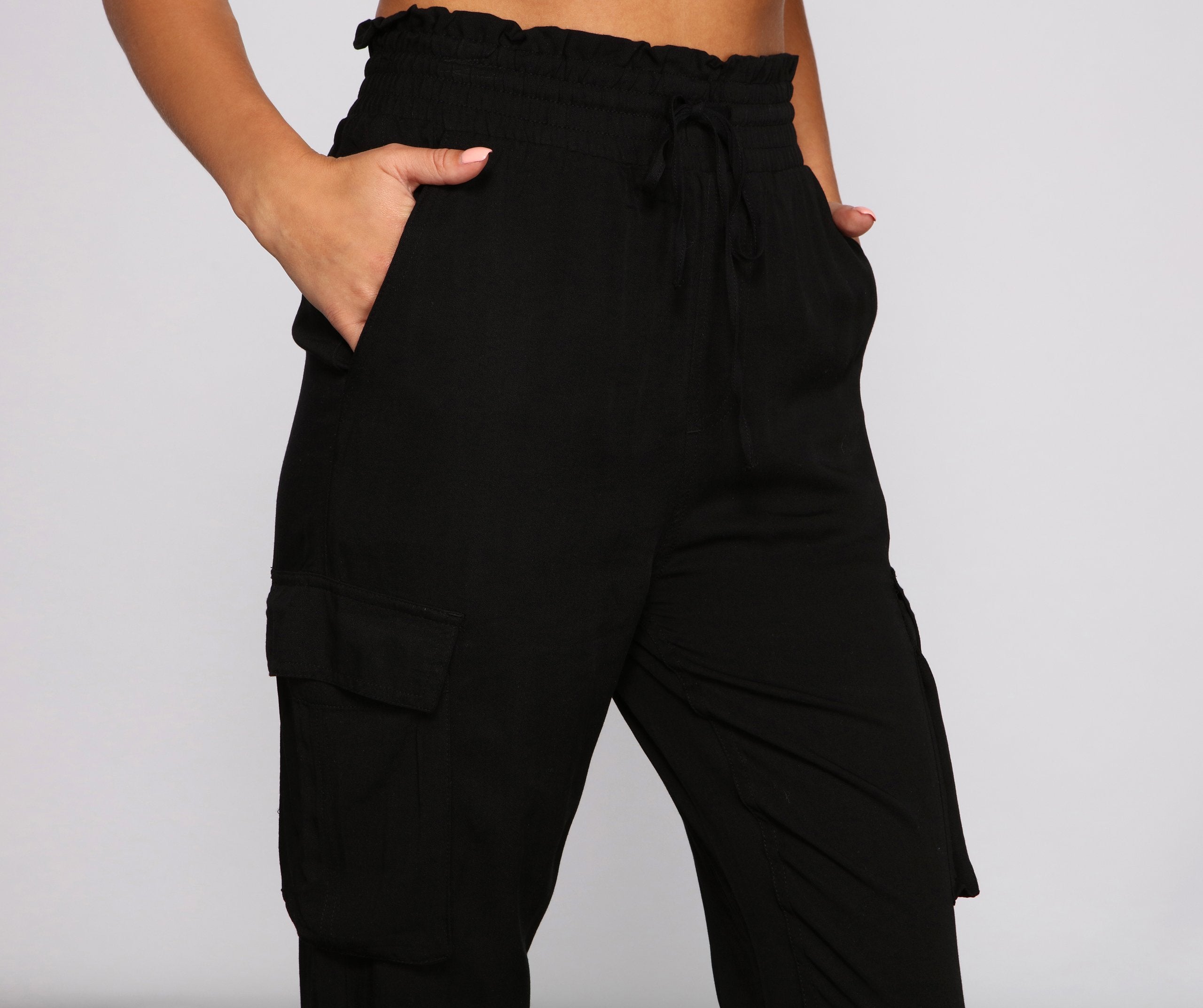 Trendy Moment Cargo Joggers Sai Feel