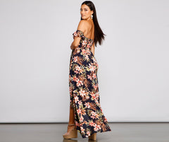 Tropical Sunsets Maxi Dress Sai Feel