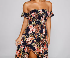 Tropical Sunsets Maxi Dress Sai Feel