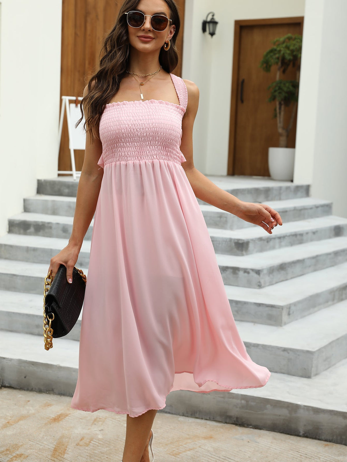 Tube top dress halter bow tie dress Sai Feel