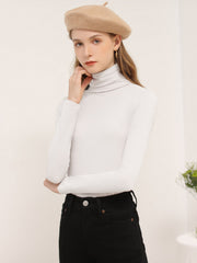 Turtleneck long sleeve crop top Sai Feel