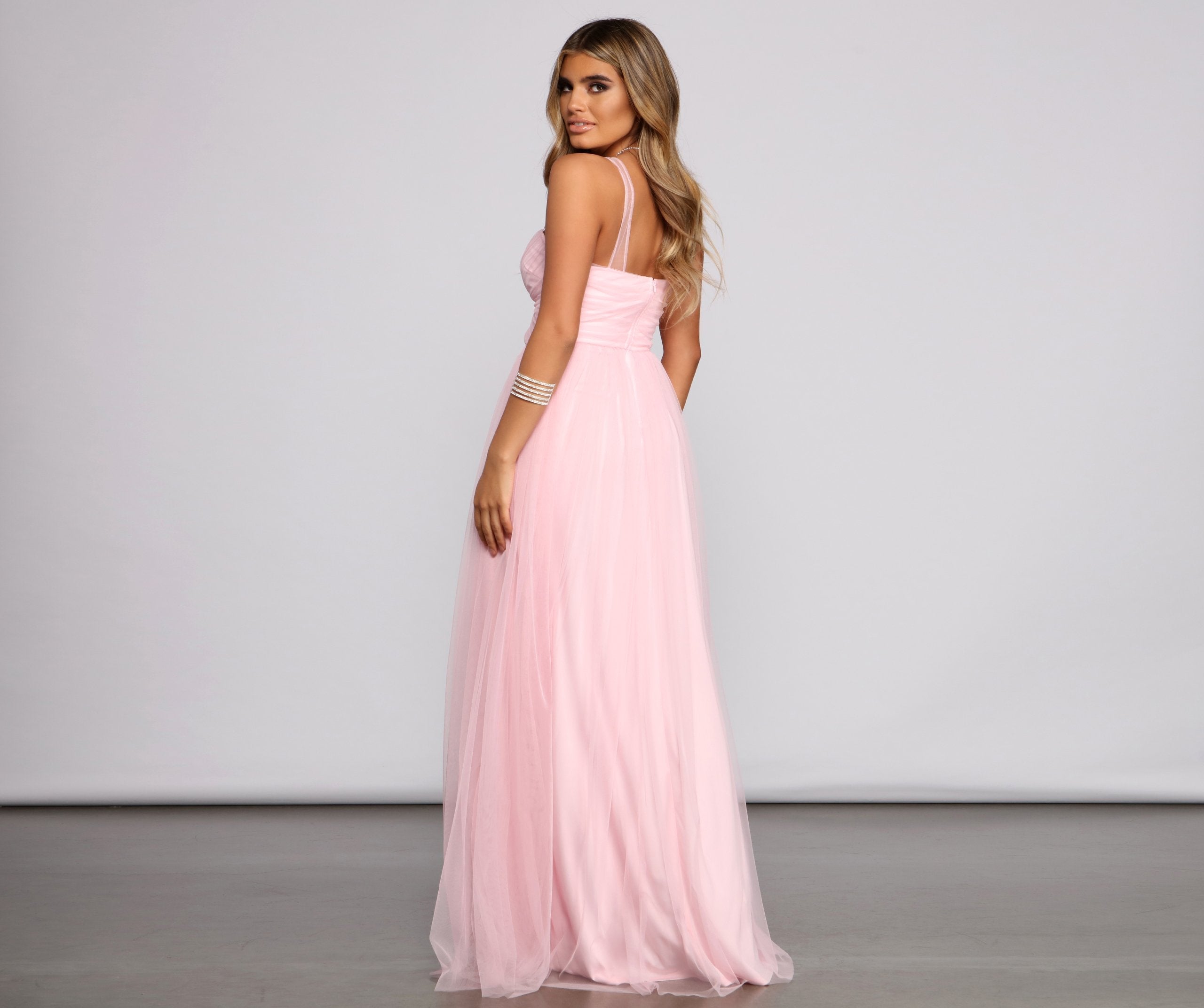 Vanessa Sweetheart A-Line Tulle Dress Sai Feel