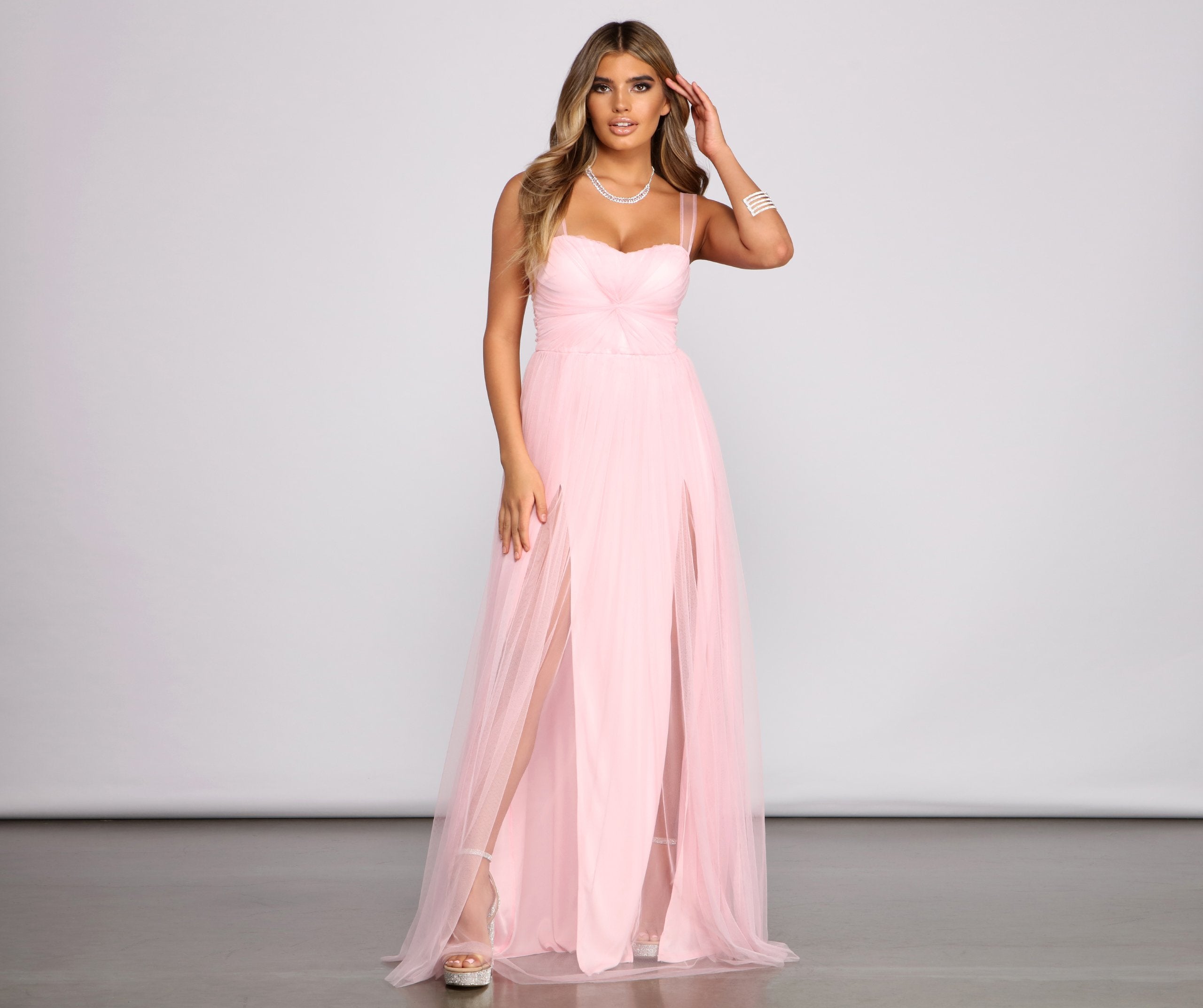 Vanessa Sweetheart A-Line Tulle Dress Sai Feel