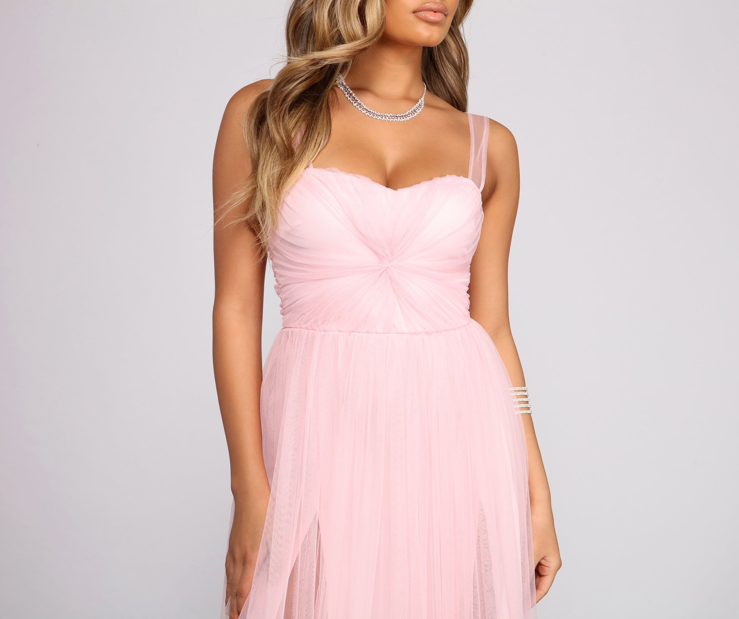 Vanessa Sweetheart A-Line Tulle Dress Sai Feel