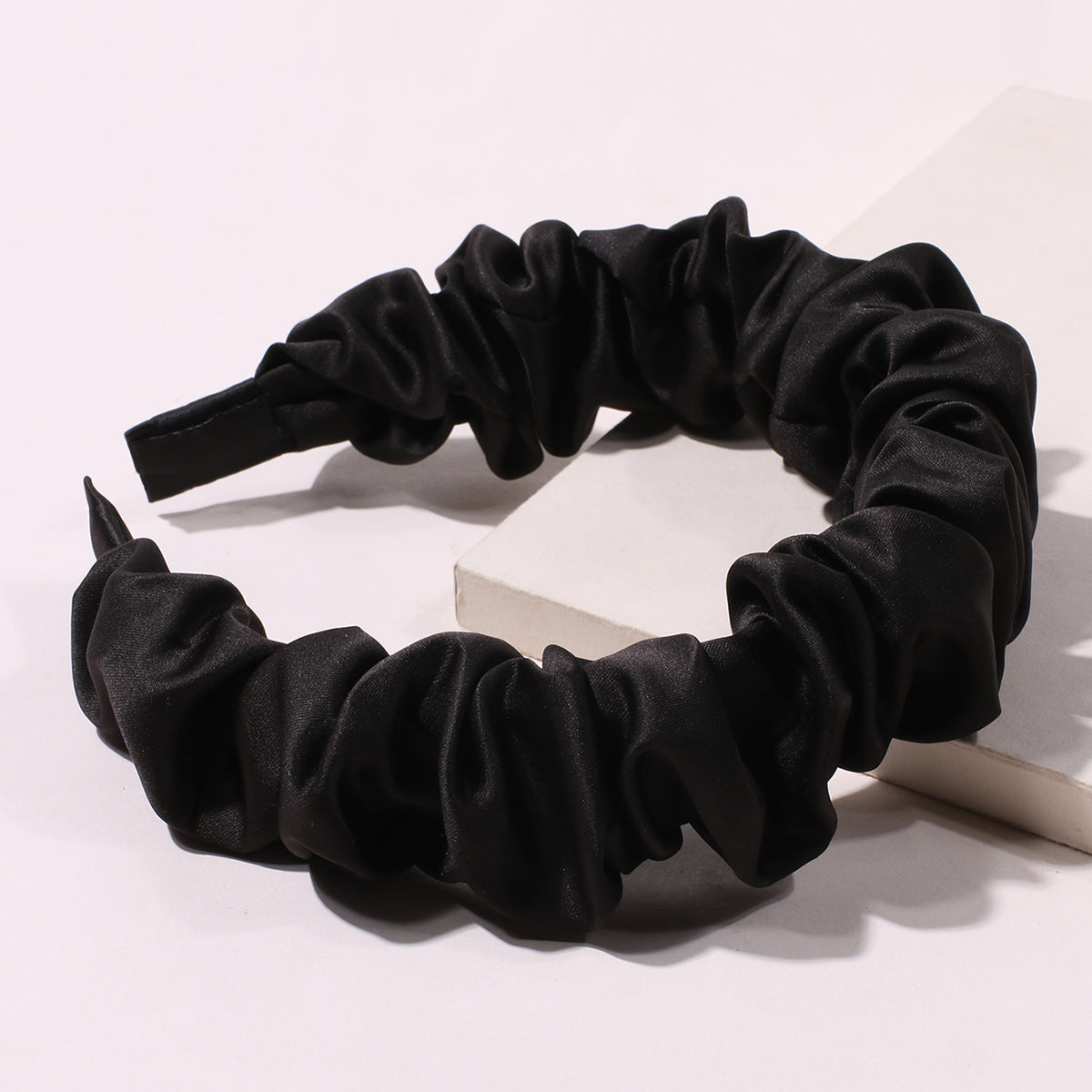 Velvet Ruffle Hair Hoop Sai Feel