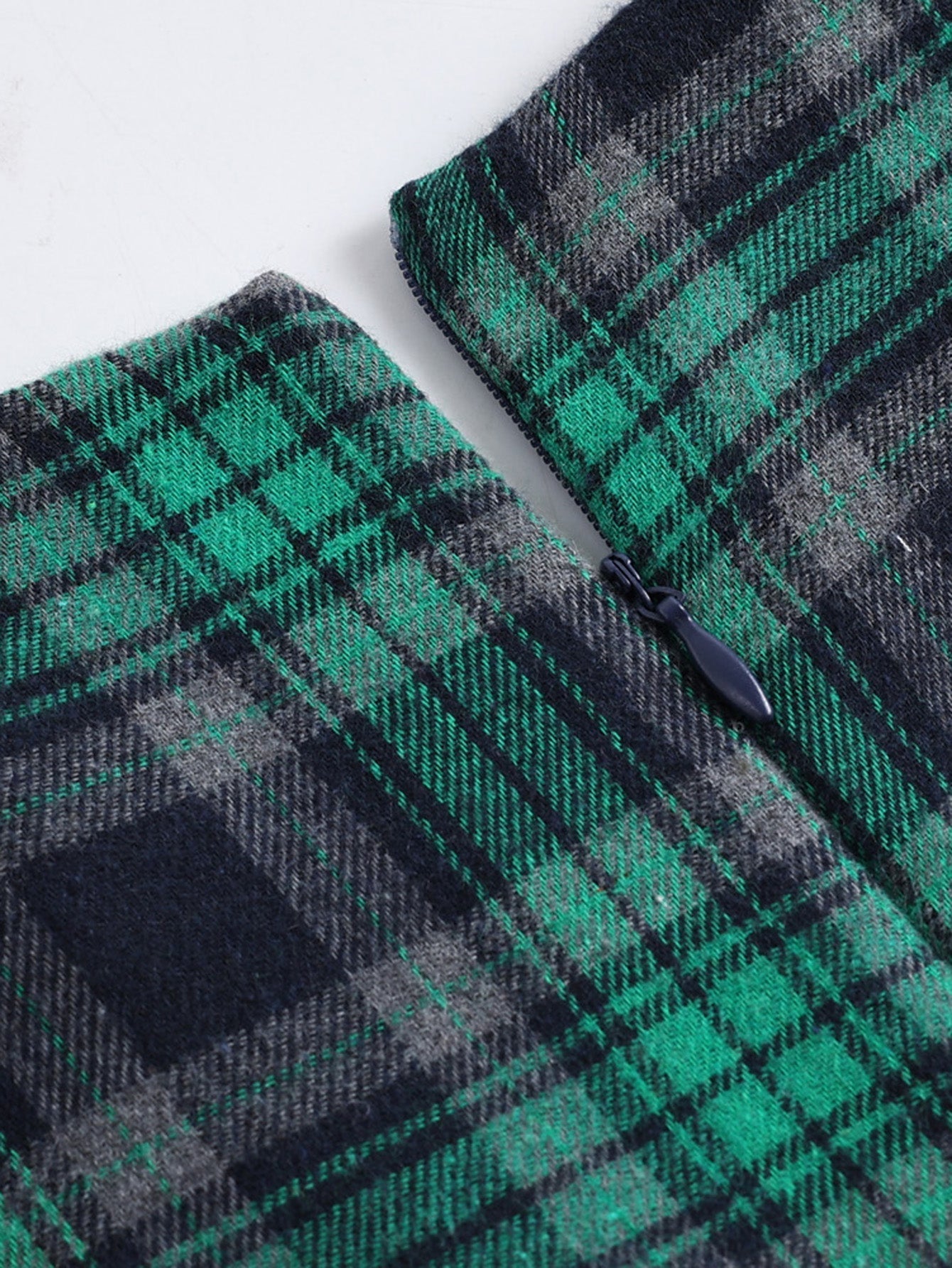 Vintage Pleated A-line Midi Skirts Sai Feel