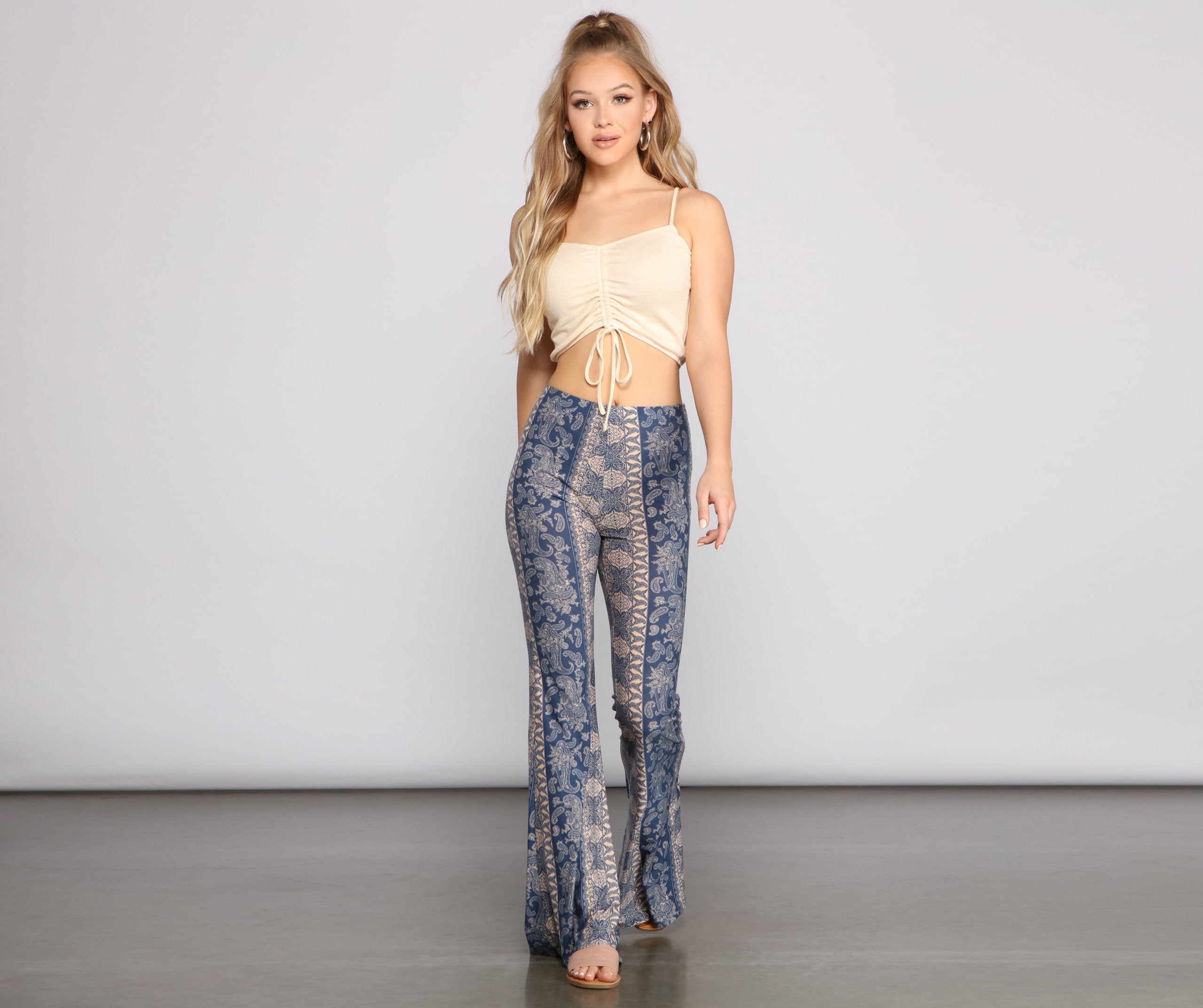 Wanderlust Beauty Flared Pants Sai Feel