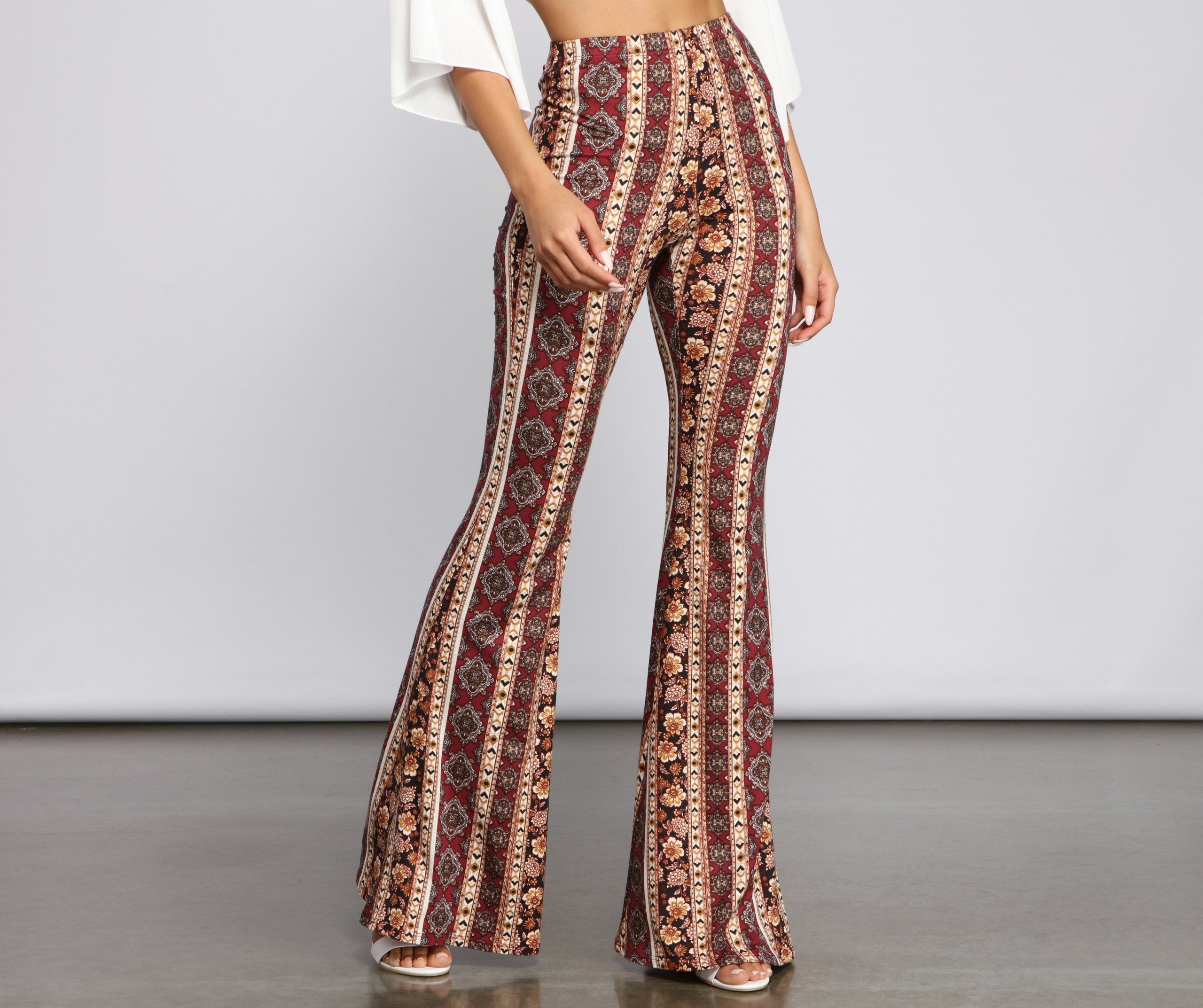 Wanderlust Beauty Flared Pants Sai Feel