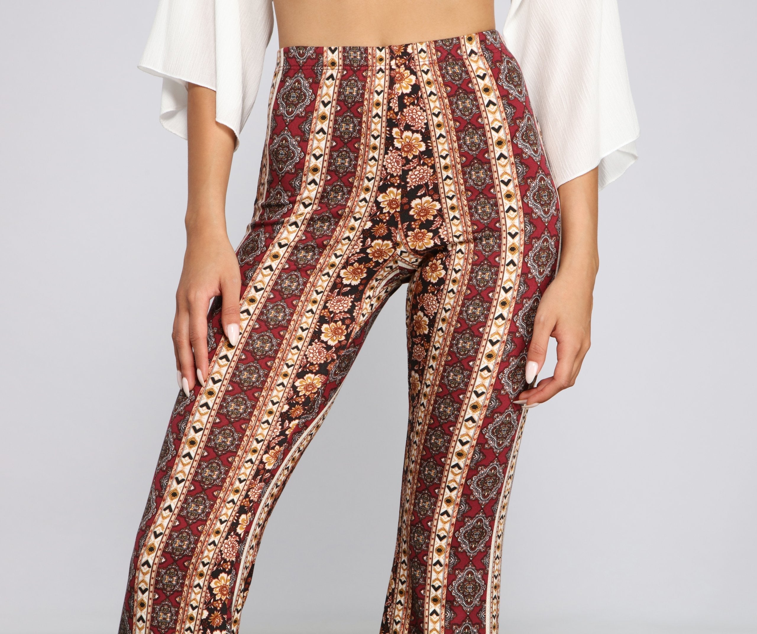 Wanderlust Beauty Flared Pants Sai Feel