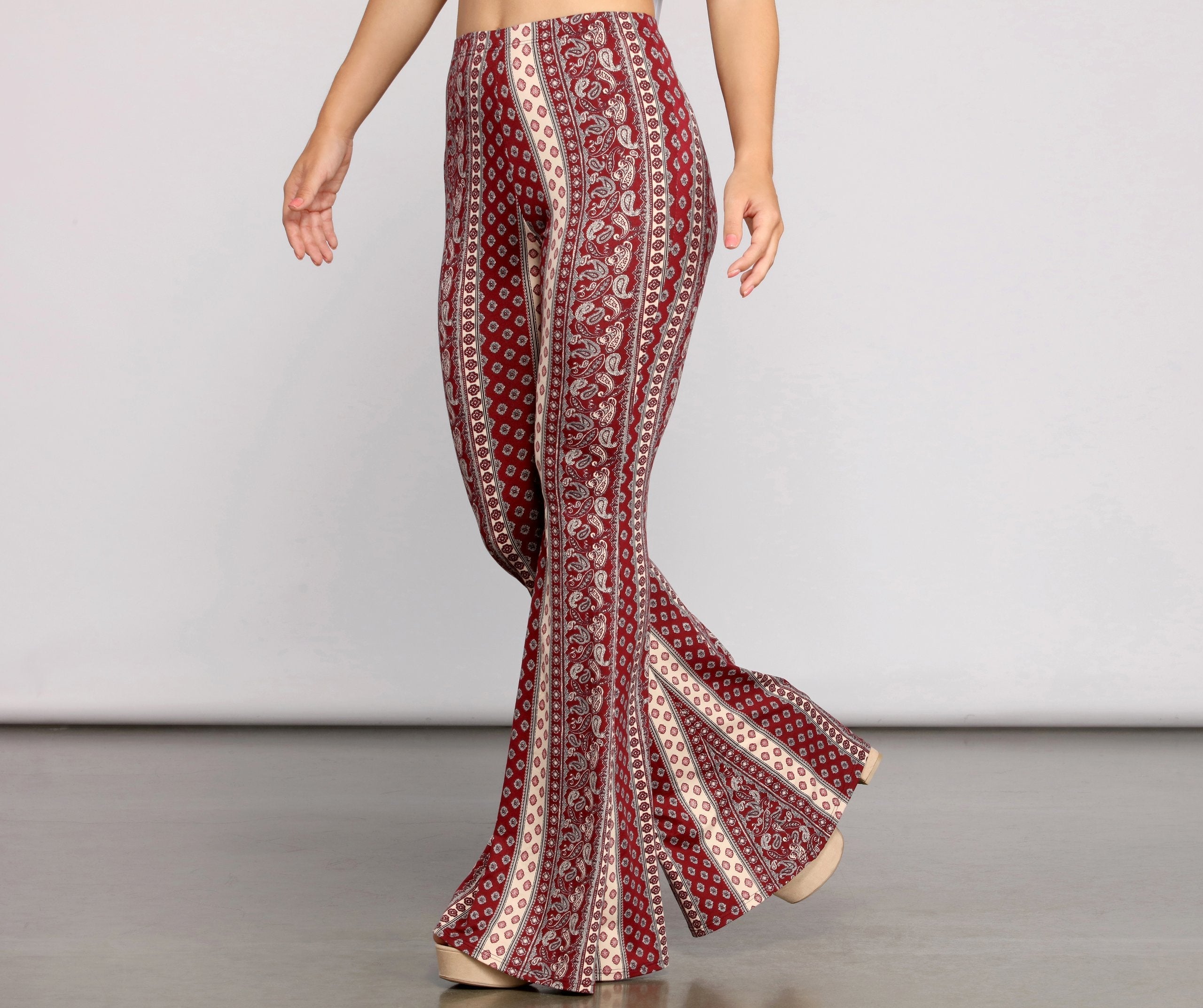 Wanderlust Beauty Flared Pants Sai Feel