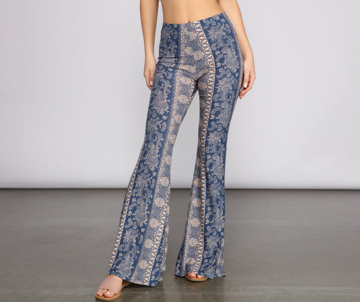 Wanderlust Beauty Flared Pants Sai Feel