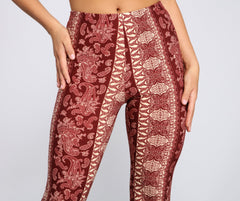 Wanderlust Beauty Flared Pants Sai Feel