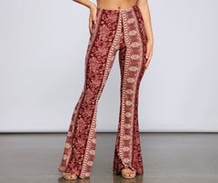 Wanderlust Beauty Flared Pants Sai Feel