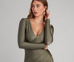 Weekend-Ready Bodycon Mini Dress Sai Feel