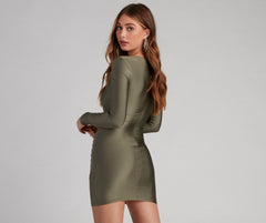 Weekend-Ready Bodycon Mini Dress Sai Feel