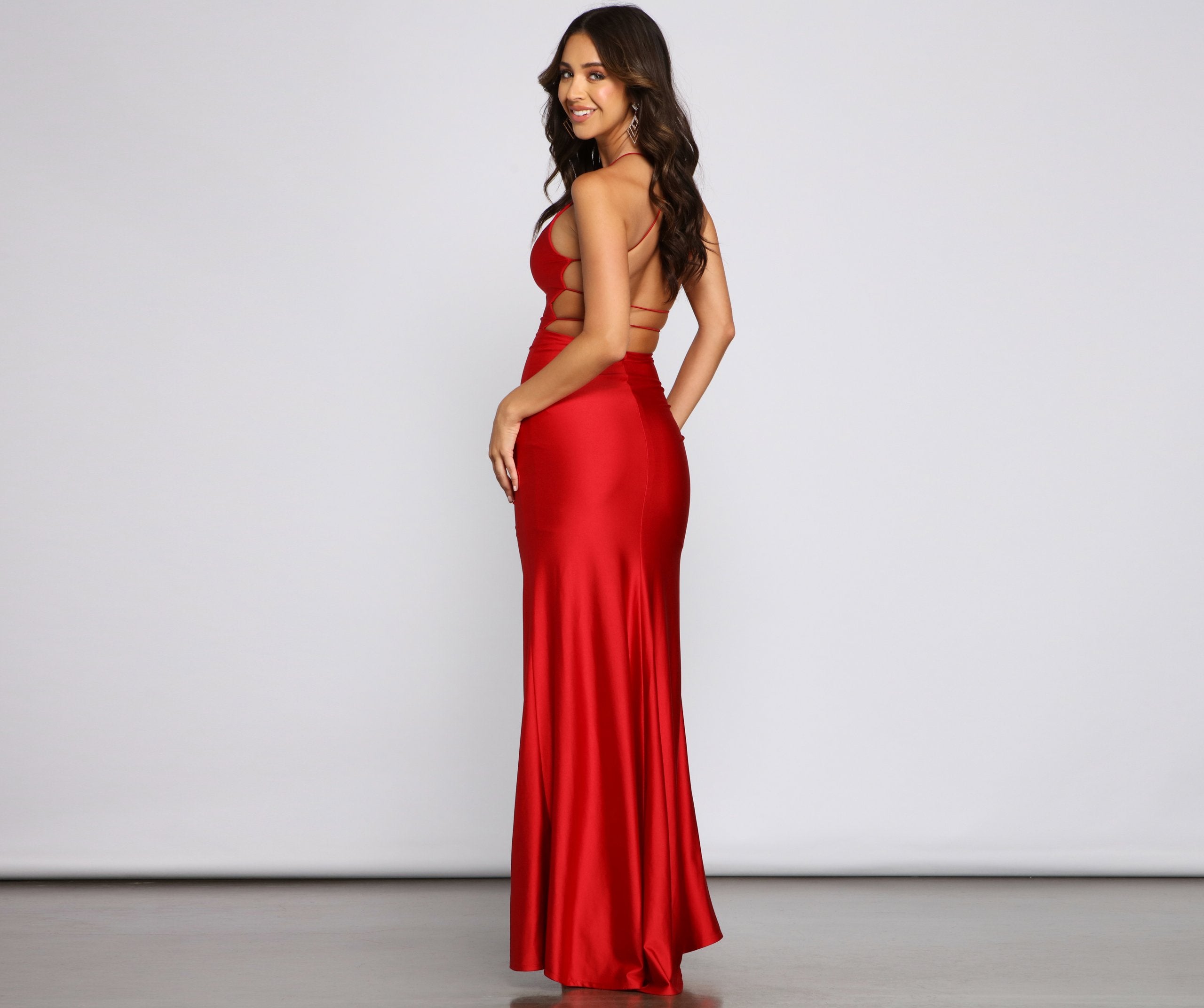 Whitney Formal High-Slit Mermaid Dress Sai Feel