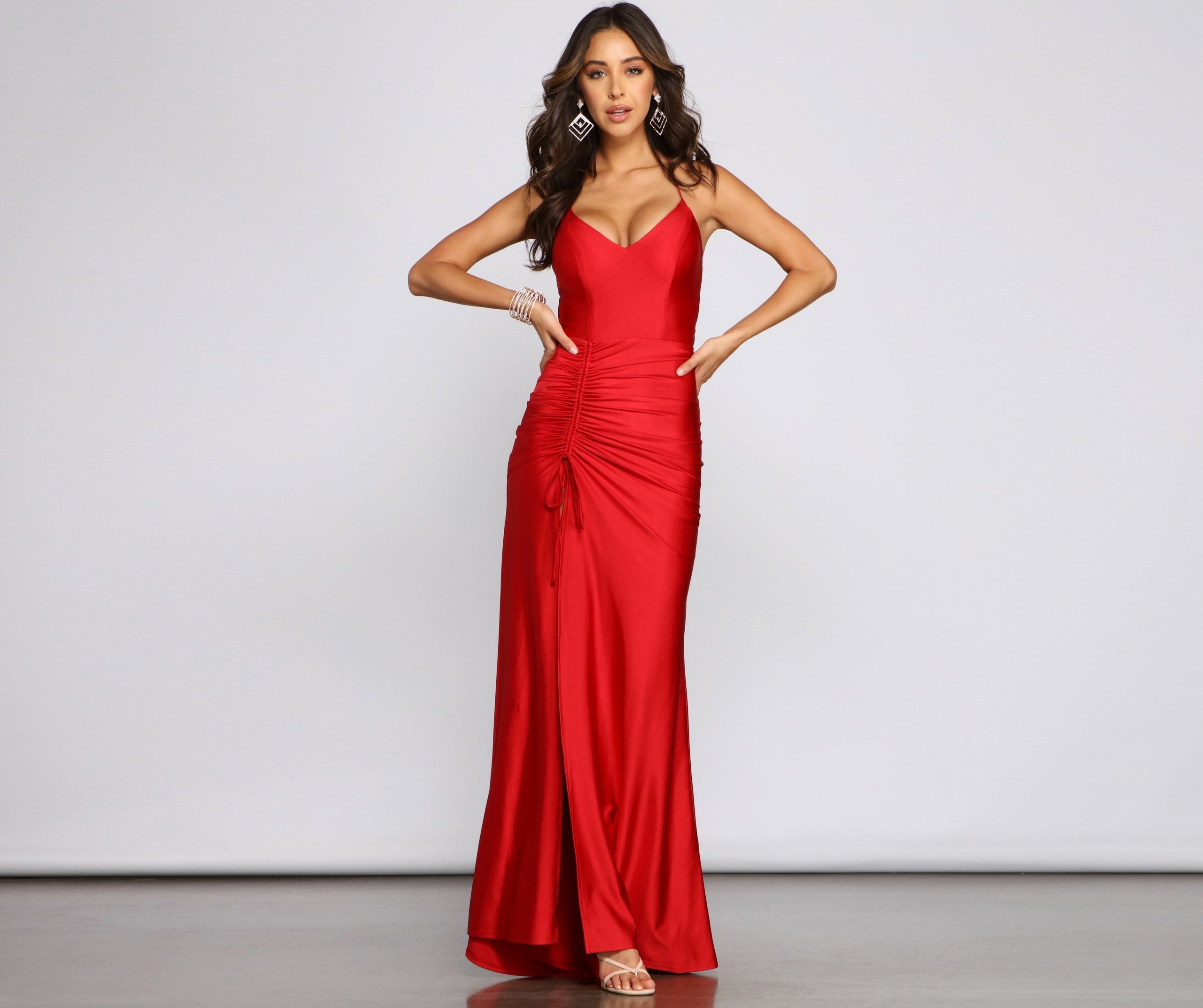 Whitney Formal High-Slit Mermaid Dress Sai Feel