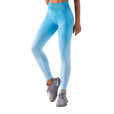 Wide Band Waist Crop Sports Leggings Sai Feel
