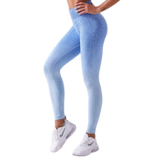 Wide Band Waist Crop Sports Leggings Sai Feel