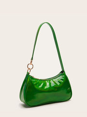 Women Bright leather Hobo bag Shoulder Bag Sai Feel