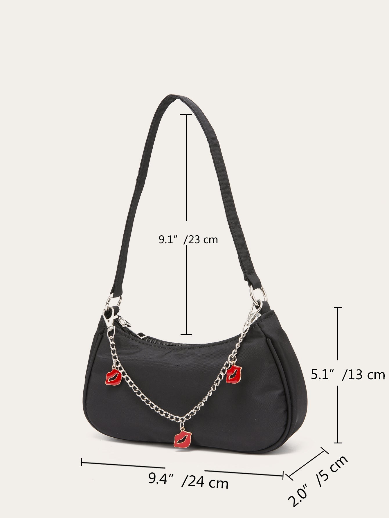 Women Chain decoraction Shoulder bag Sai Feel