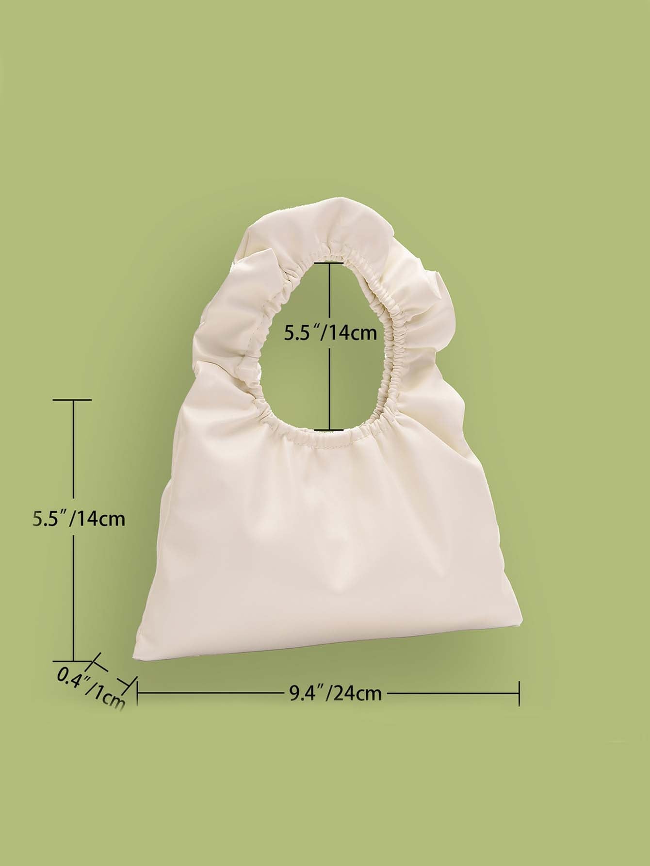 Women Crinkle Handle Bag Sai Feel
