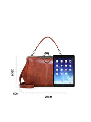 Women Handbags Leather Tote Satchel Purse Top Handle Shoulder Bag Sai Feel