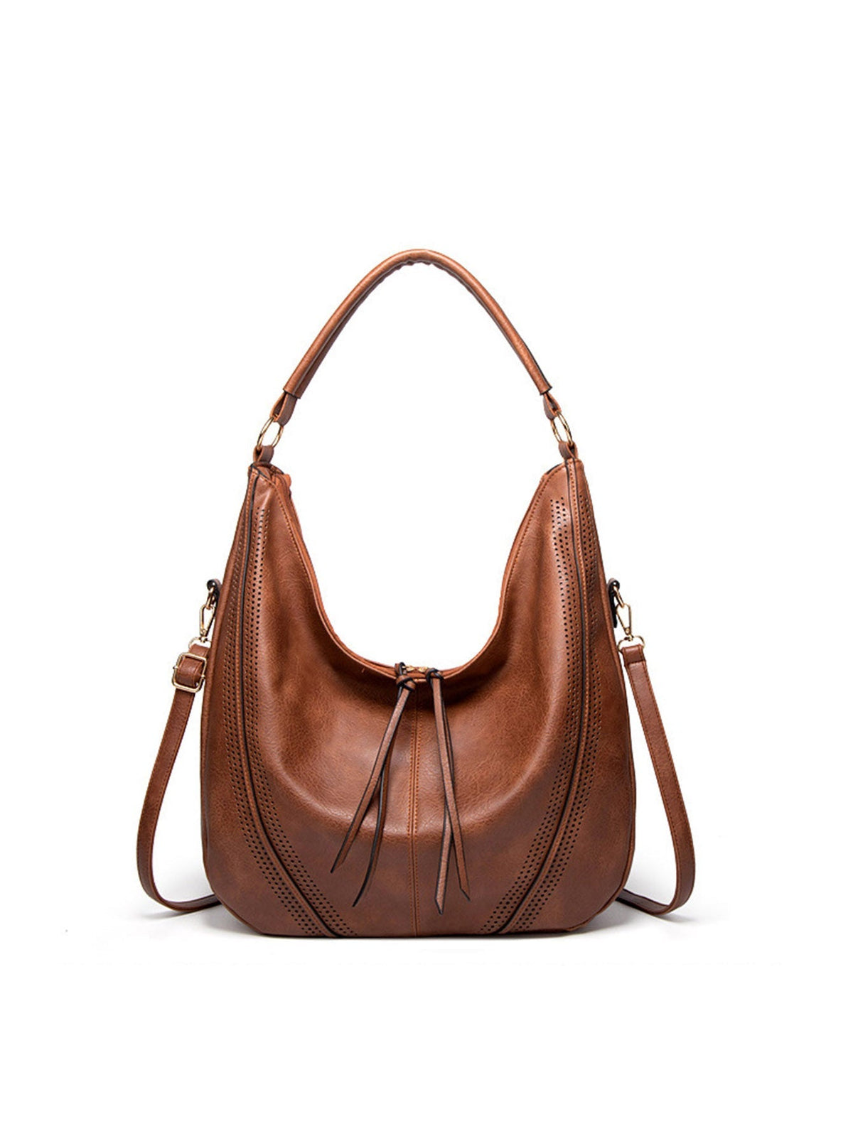 Women Hobo Bags with Tassel  Pu Leather Purses and Handbags Sai Feel