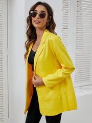 Women Lapel Slim Temperament Suit Jacket Sai Feel