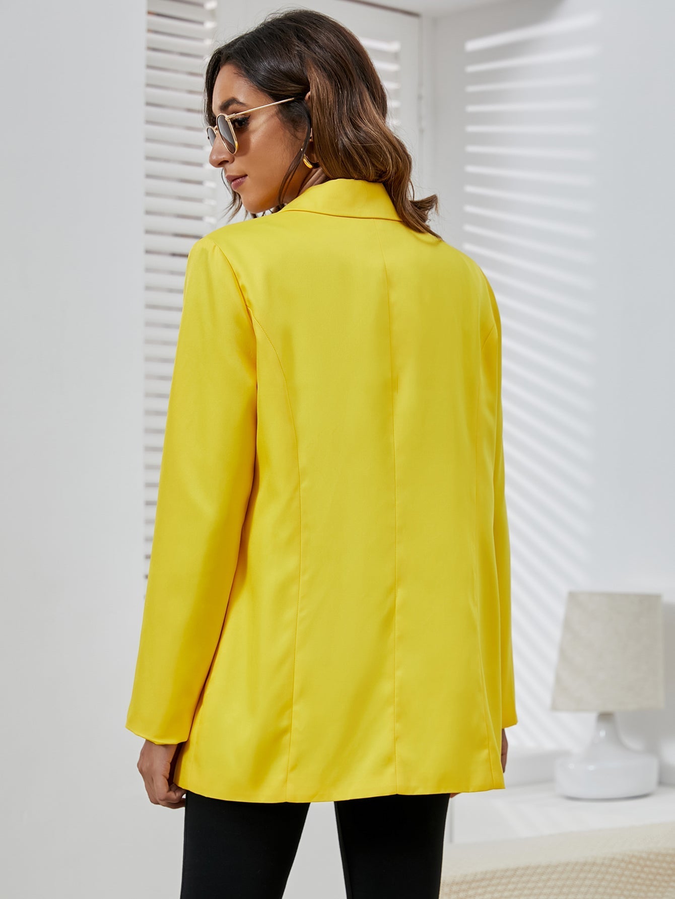 Women Lapel Slim Temperament Suit Jacket Sai Feel