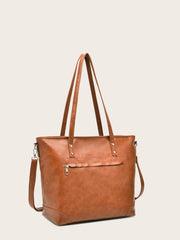 Women Leather Tote Bag Shoulder Handle Bag Sai Feel