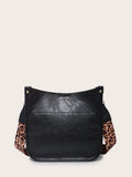 Women Leopard Casual Crossbag Shoulder Bag Sai Feel