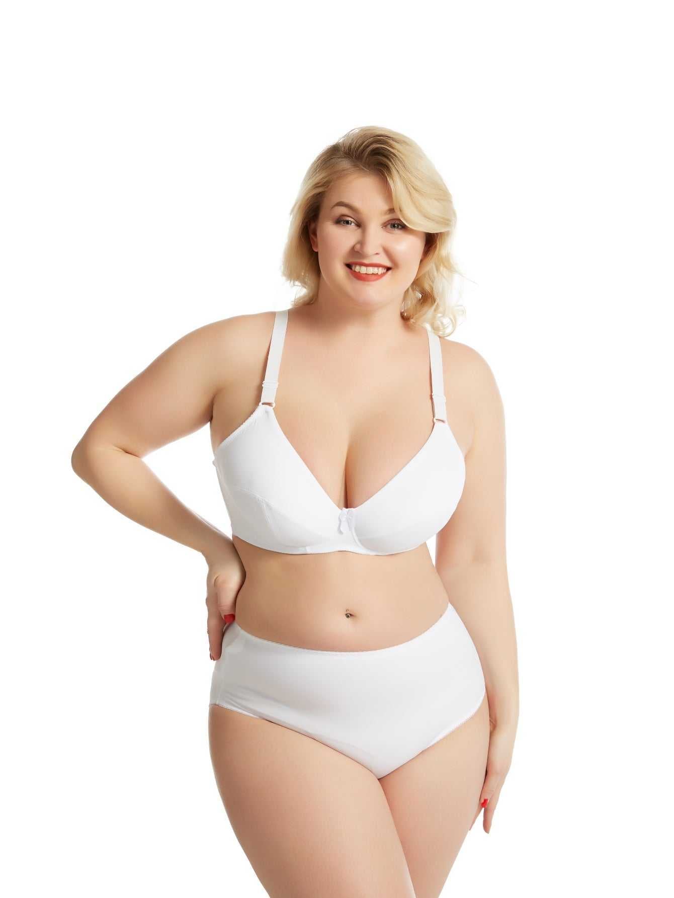 Women PLus Size Bra and Panties Set Non Padded Ultra Thin Cup Bra Set Full Coverage Sexy Lingerie Set Sai Feel Women PLus Size Bra and Panties Set Non Padded Ultra Thin Cup Bra Set Full Coverage Sexy Lingerie Set Sai Feel