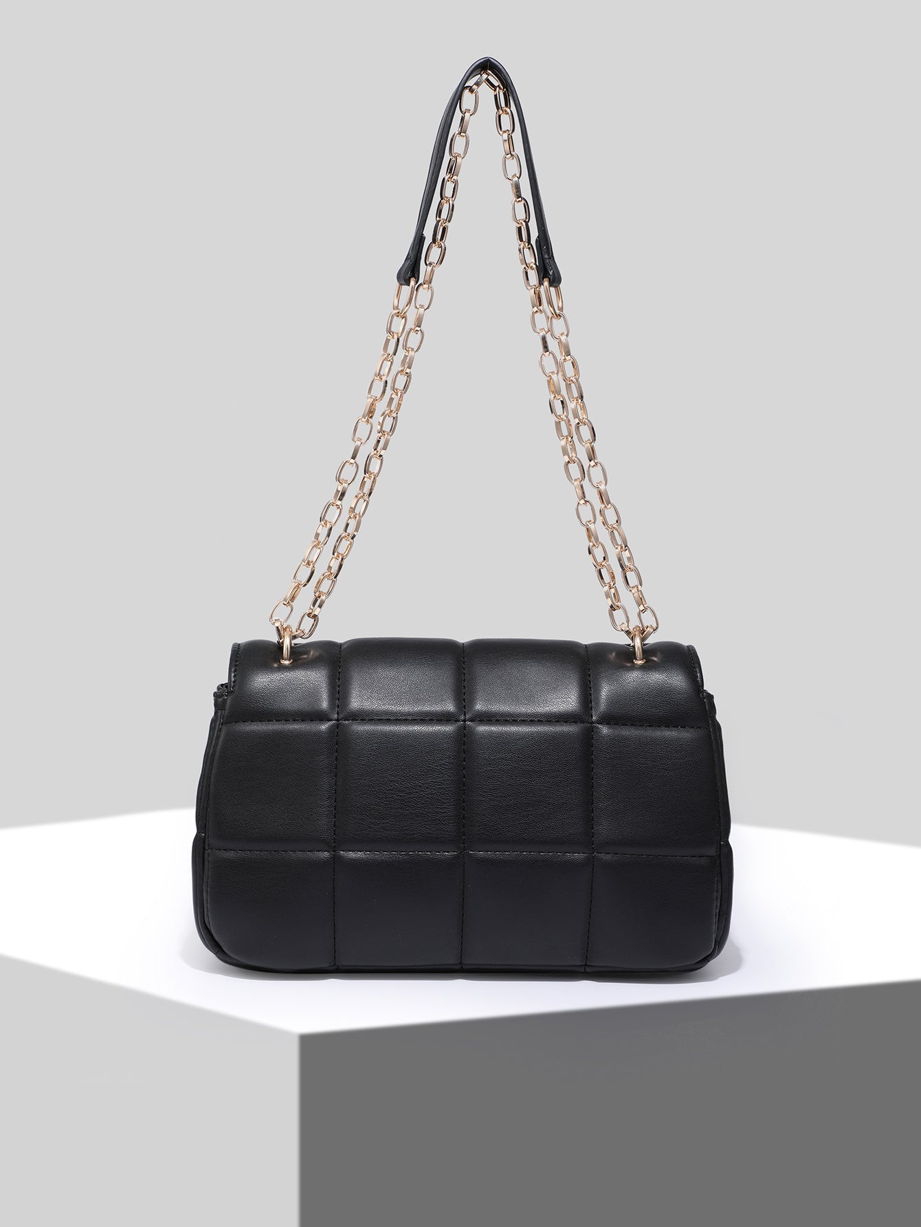 Women PU Leather Chain Crossbody Bags Shoulder Handbags Sai Feel