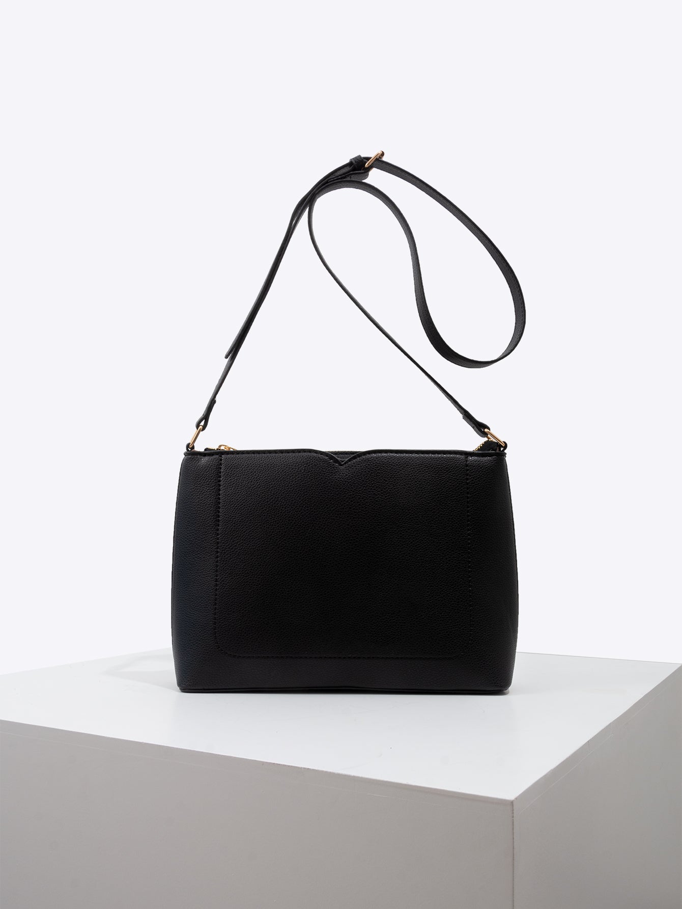 Women PU Leather  Crossbody Bags Shoulder Handbags Sai Feel