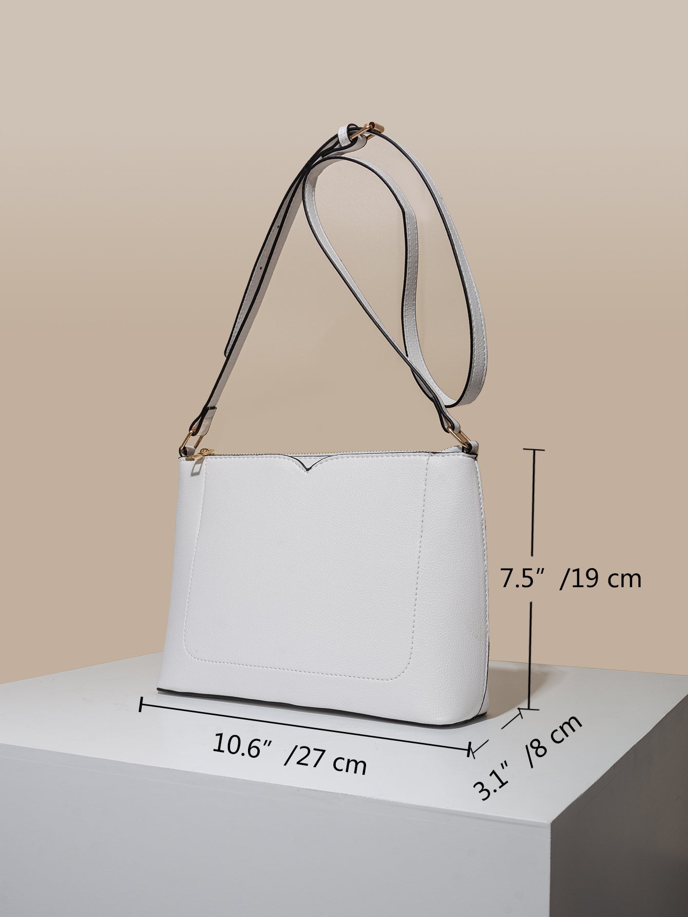 Women PU Leather  Crossbody Bags Shoulder Handbags Sai Feel