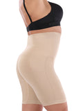 Women Plus Size  High Waist Shaping Pants with  Anti-slip Silicone Wasit Sai Feel