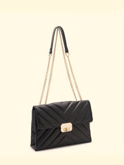 Women Quilted Flap Square Bag Sai Feel