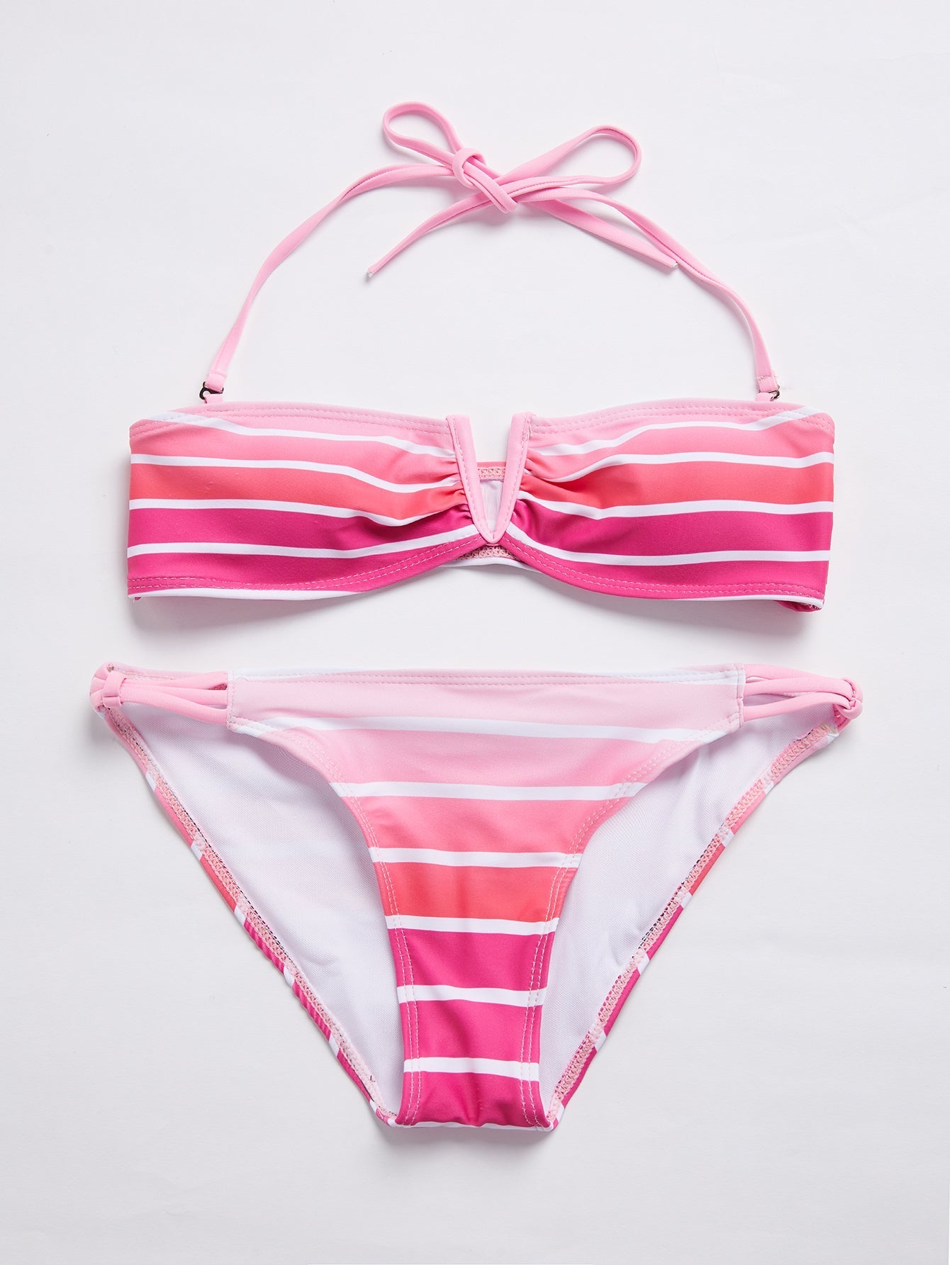 Women Sexy Swimming Push Up Bathing Suit Padded Bikini Fashion Halter Beach Swimwear Sai Feel