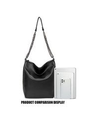 Women Small Crossbody Hobo Handbags ,Multipurpose Soft Shoulder Bag Lightweight Retro Tote Bag Sai Feel