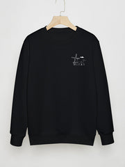 Women Solid Color Oversized Fleece Sweatshirts Sai Feel