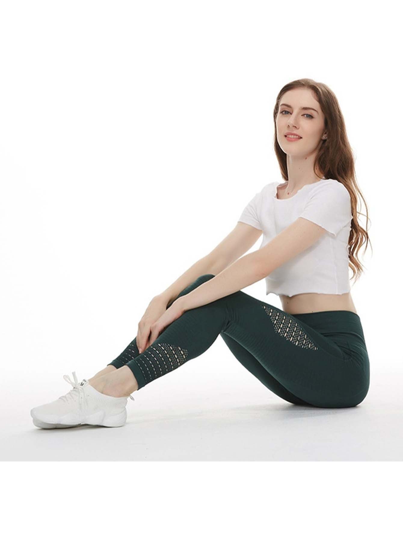 Women Super Stretchy High Waist Yoga Pants Sport Leggings Sai Feel