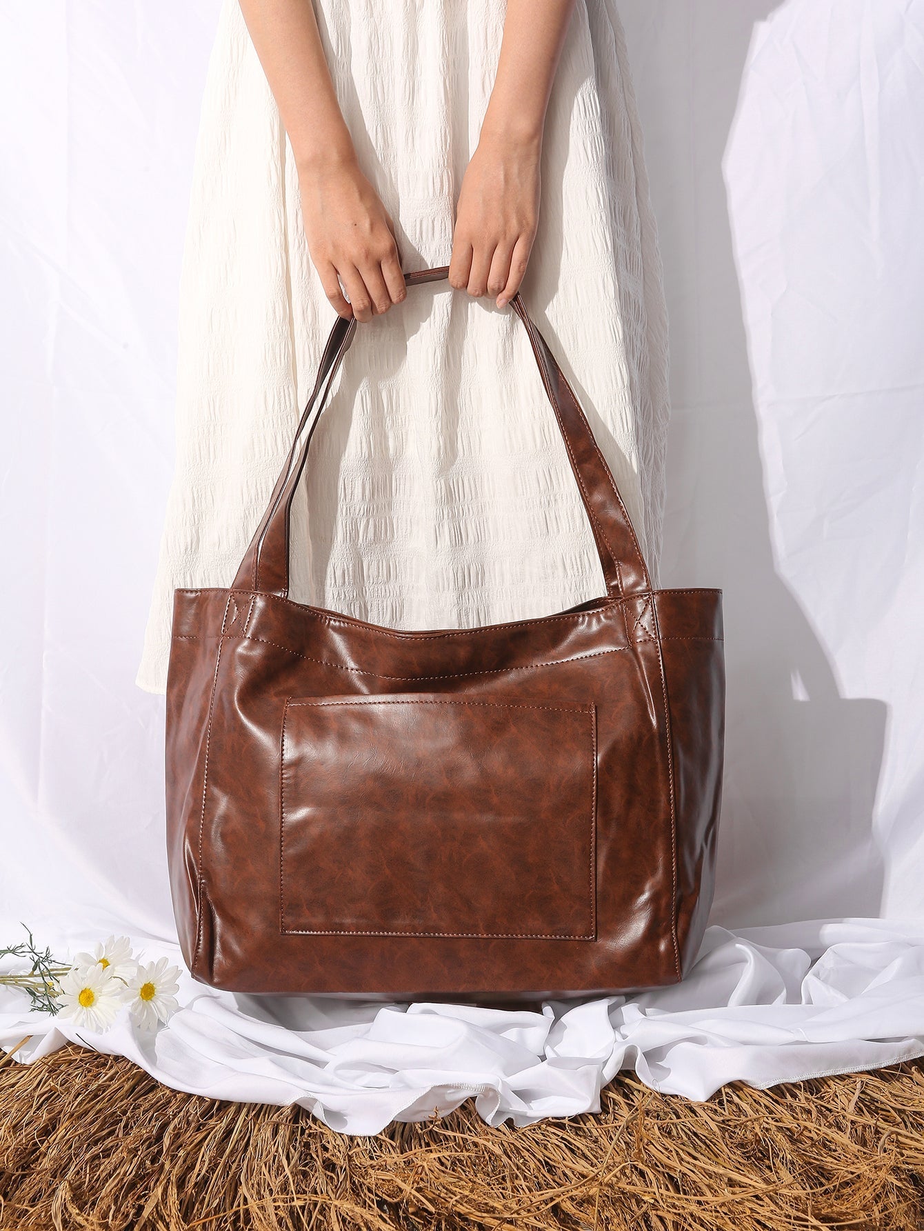 Women Trunk Tote Designer Shoulder Bag Ladies Large Bags Sai Feel