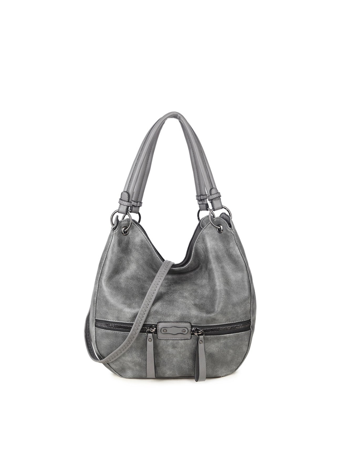 Women Vintage Hobo Shoulder Bag , Large Tote Satchel Bag Soft Leather Purse and Handbag Sai Feel