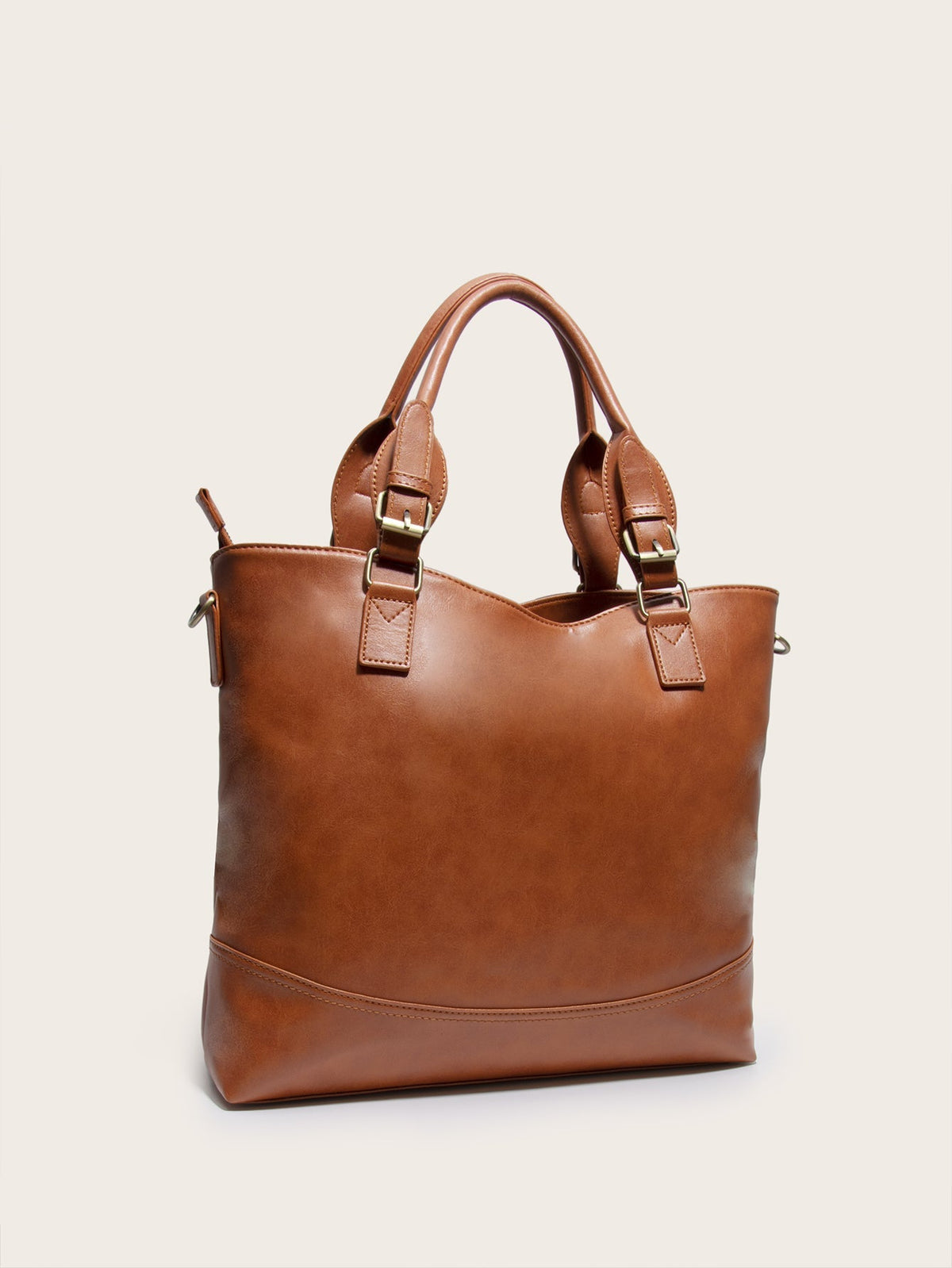 Women Vintage Oil Leather Handbag Large Capacity Crossbody Shoulder Bag Sai Feel