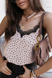 Women's Casual Lace Tank Tops Crochet V Neck Camisole Strappy Loose Vests Shirt Sai Feel
