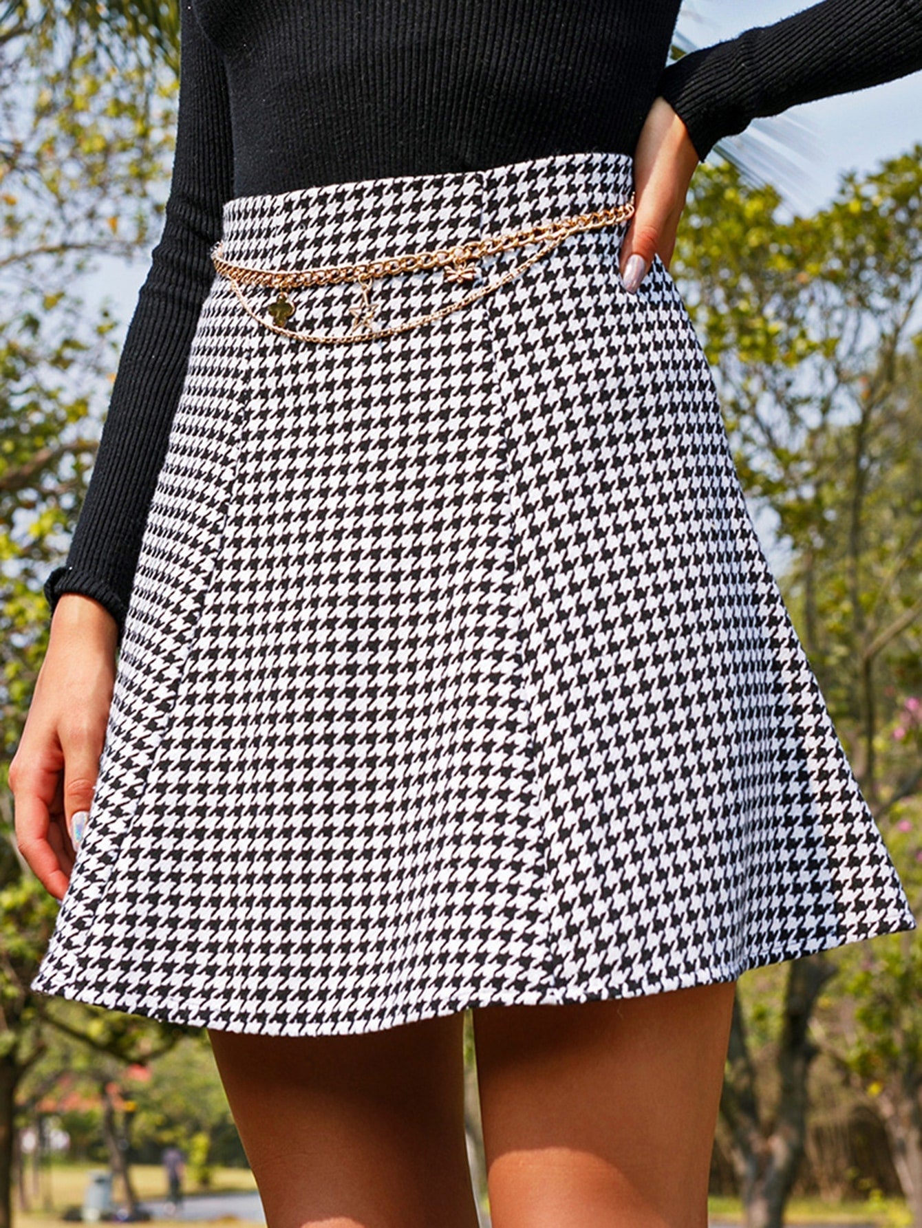 Women's Chain Skirt Fashion All-match Skirt Sai Feel