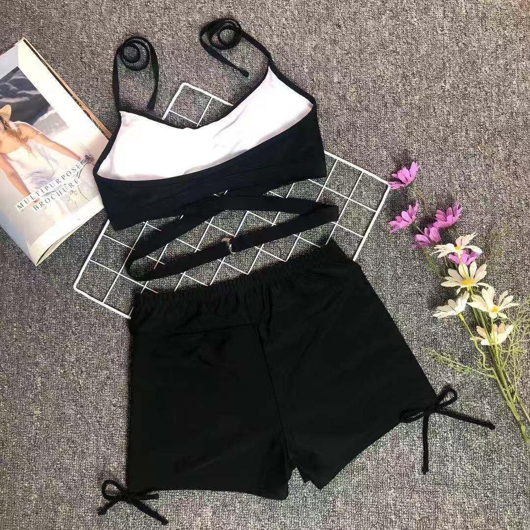 Women's Crisscross One Piece Swimsuit Athletic Training Padded Swimwear Vintage Bathing Suit Sai Feel