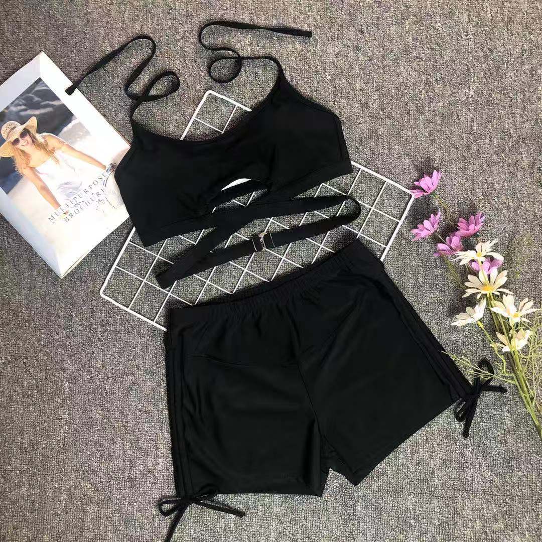 Women's Crisscross One Piece Swimsuit Athletic Training Padded Swimwear Vintage Bathing Suit Sai Feel
