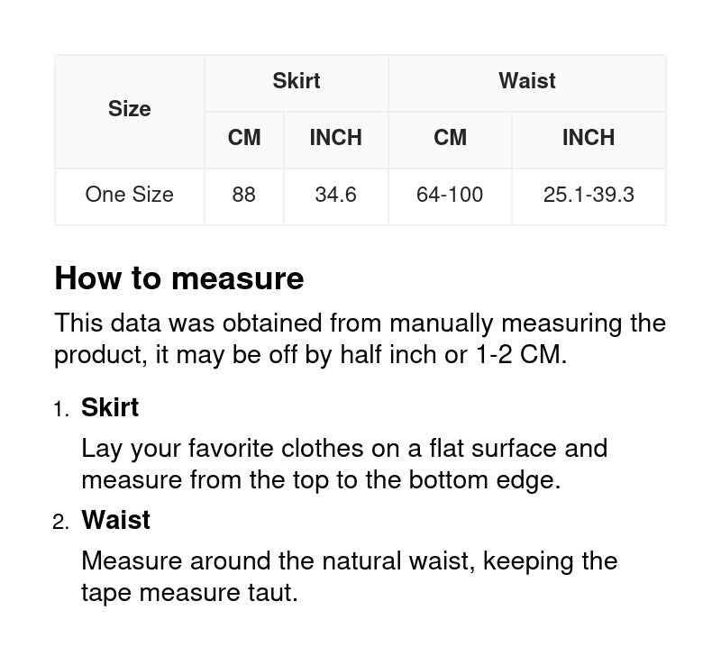 Women's Half Skirt Midwaist Pure Color Pleated Skirt Slimming A-line Skirt Sai Feel